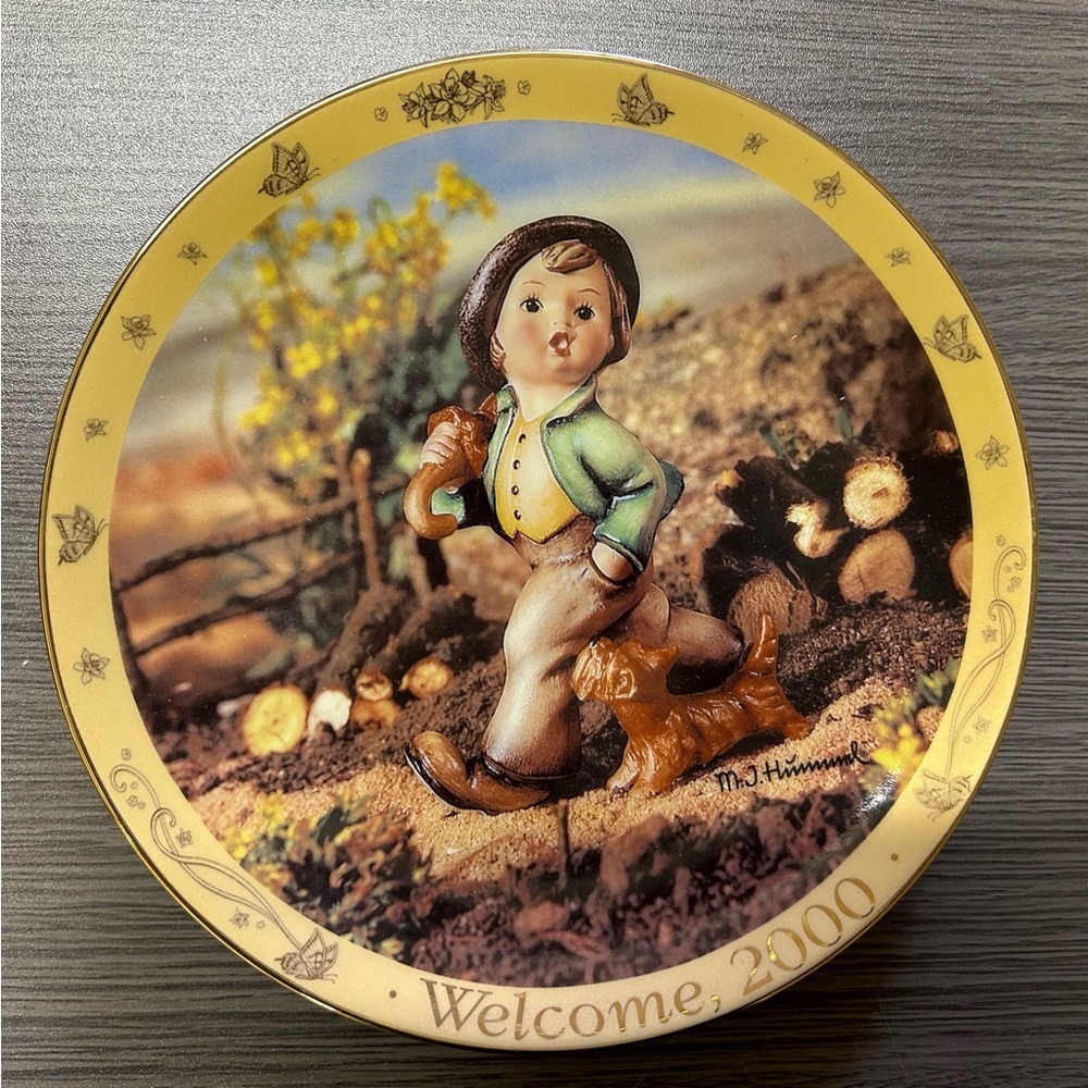 MJ Hummel Millennium Plates Collection Set of 3 (1999-2000)